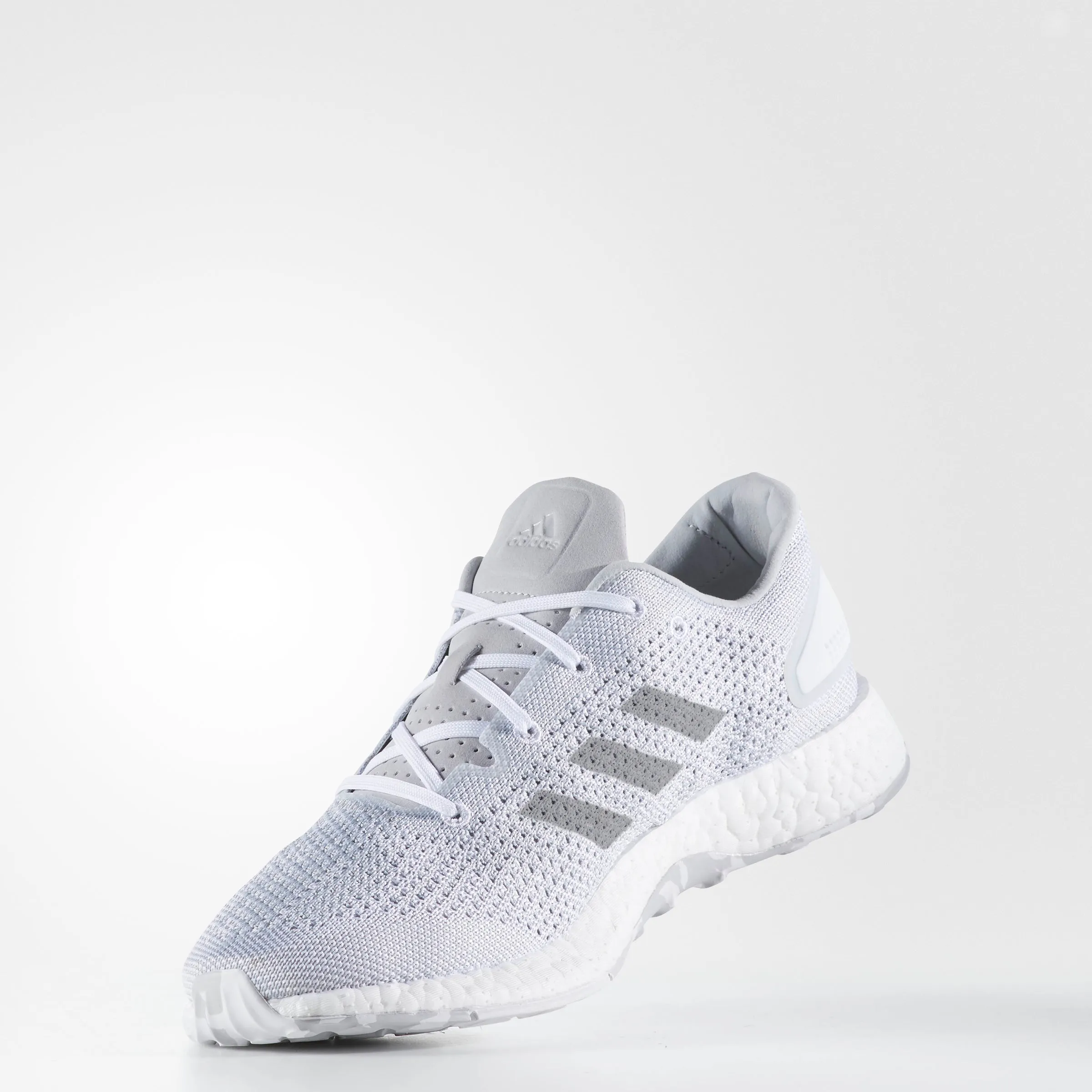 adidas PURE BOOST DPR Woven Shoes - Light Grey | Men's