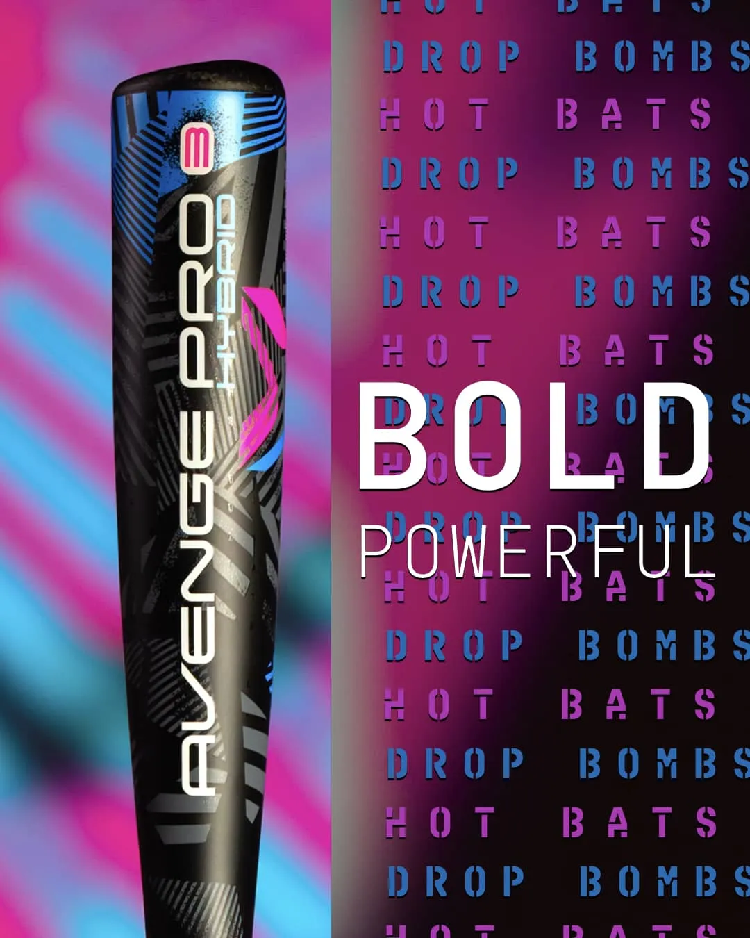 Axe Avenge Pro 3 Hybrid USA Baseball Bat , -10 From Axe Bat