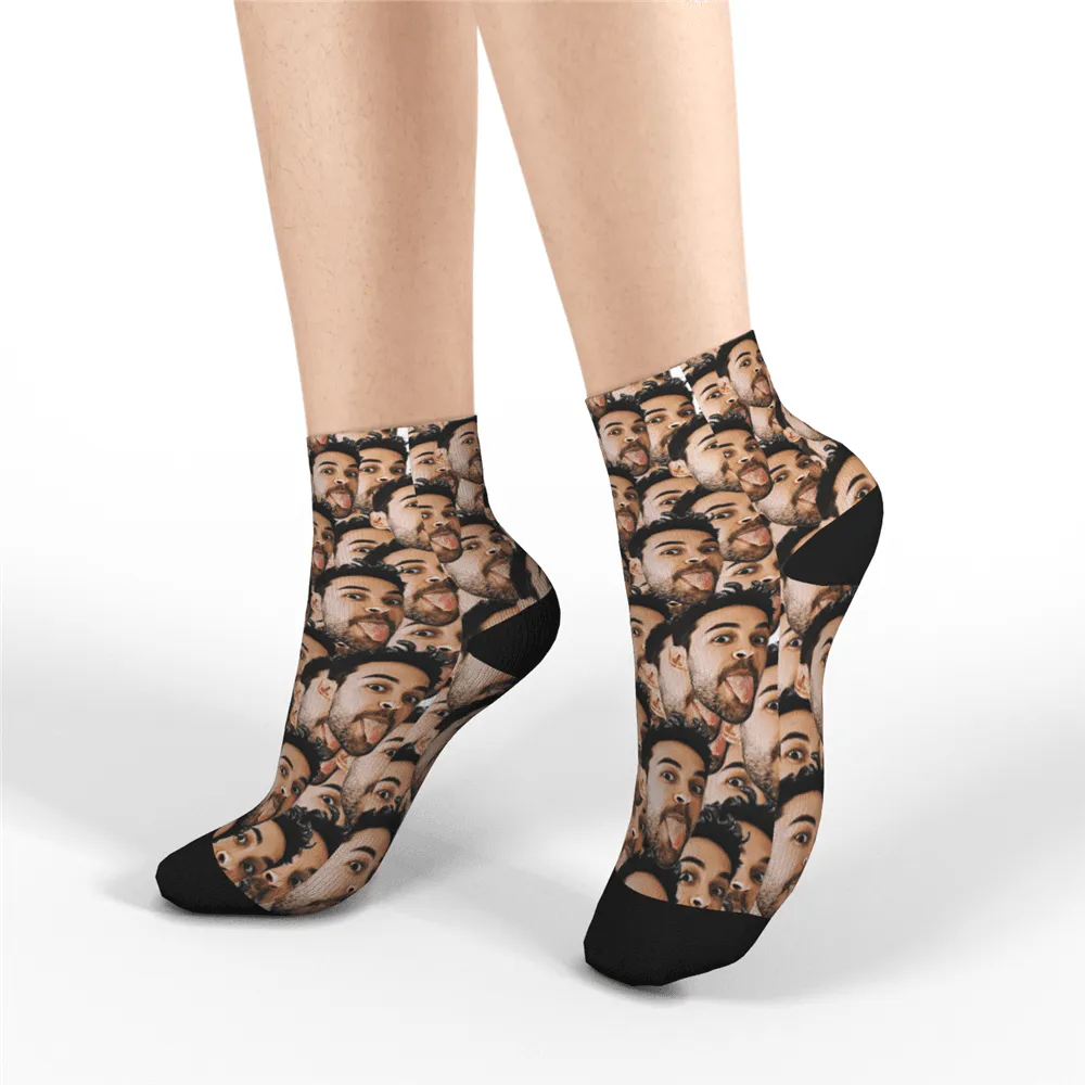 Cat Face Socks Personalized Face Socks