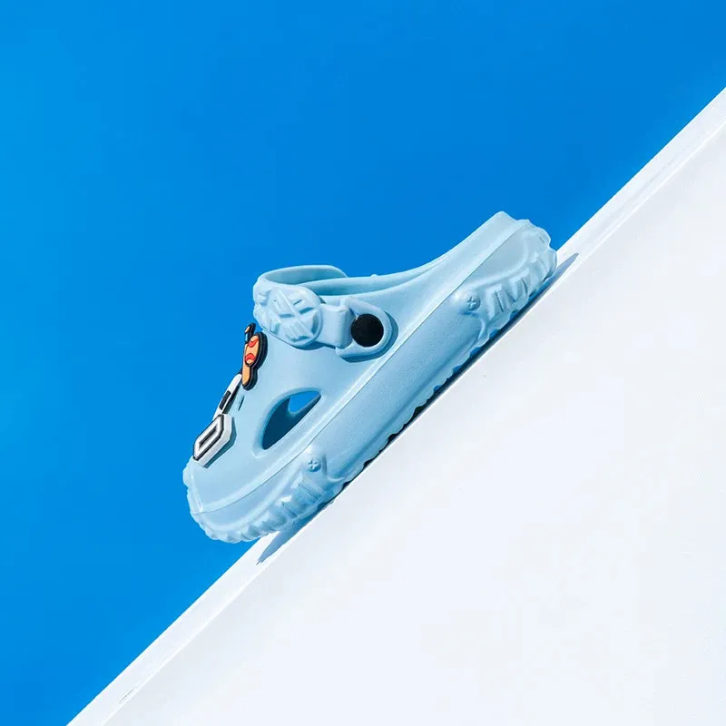 Children's slippers Boys' slippers Summer girls' non-slip Boys Medium and large children's soft soles non-slip beach shoes
