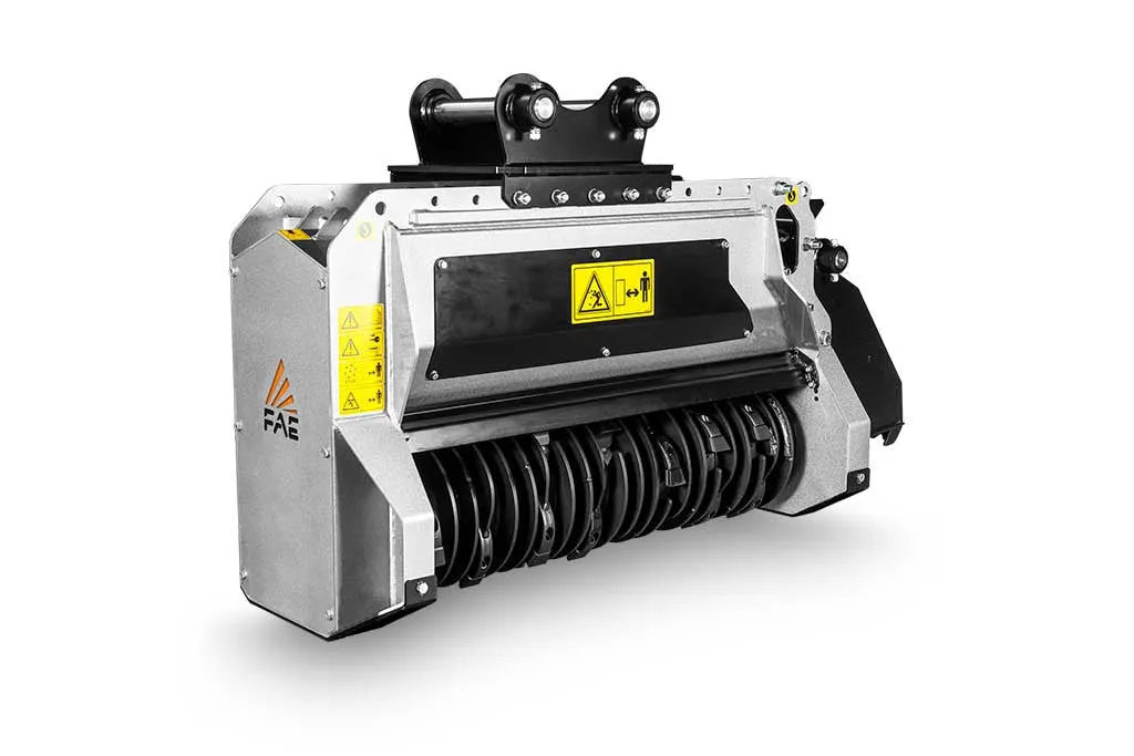 FAE Forestry Mulcher With Bite Limiter Technology | Model BL2/EX Series | 39"-49" Working Width | For Midsize Excacavator