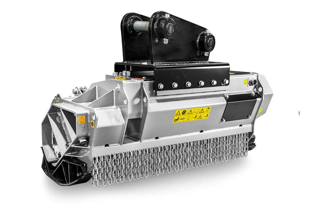 FAE Forestry Mulcher With Fixed Tooth Rotor | From 7-15 TON | Model UML/HY Series | 43"-53" Working Width | For Excavator