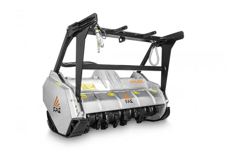 FAE Forestry Mulcher With Sonic System - High Flow | Model UML/SSL/SONIC150 | 75-120 HP | For Skid Steer