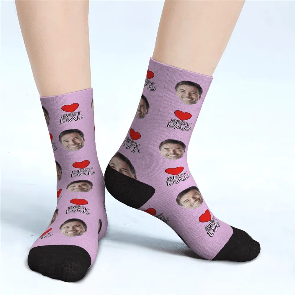 Fathers Day Gifts Custom Socks Gift For Father Fathers Day Sock