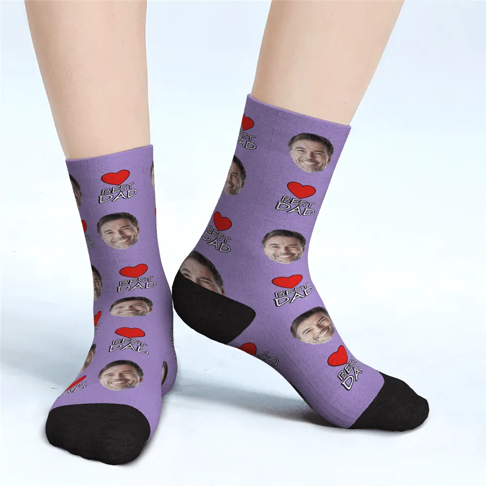 Fathers Day Gifts Custom Socks Gift For Father Fathers Day Sock