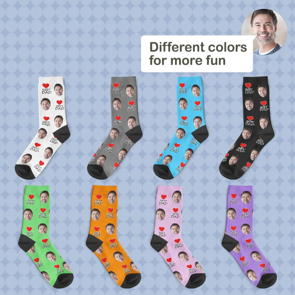 Fathers Day Gifts Custom Socks Gift For Father Fathers Day Sock