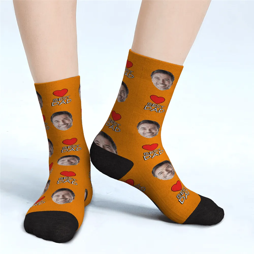 Fathers Day Gifts Custom Socks Gift For Father Fathers Day Sock