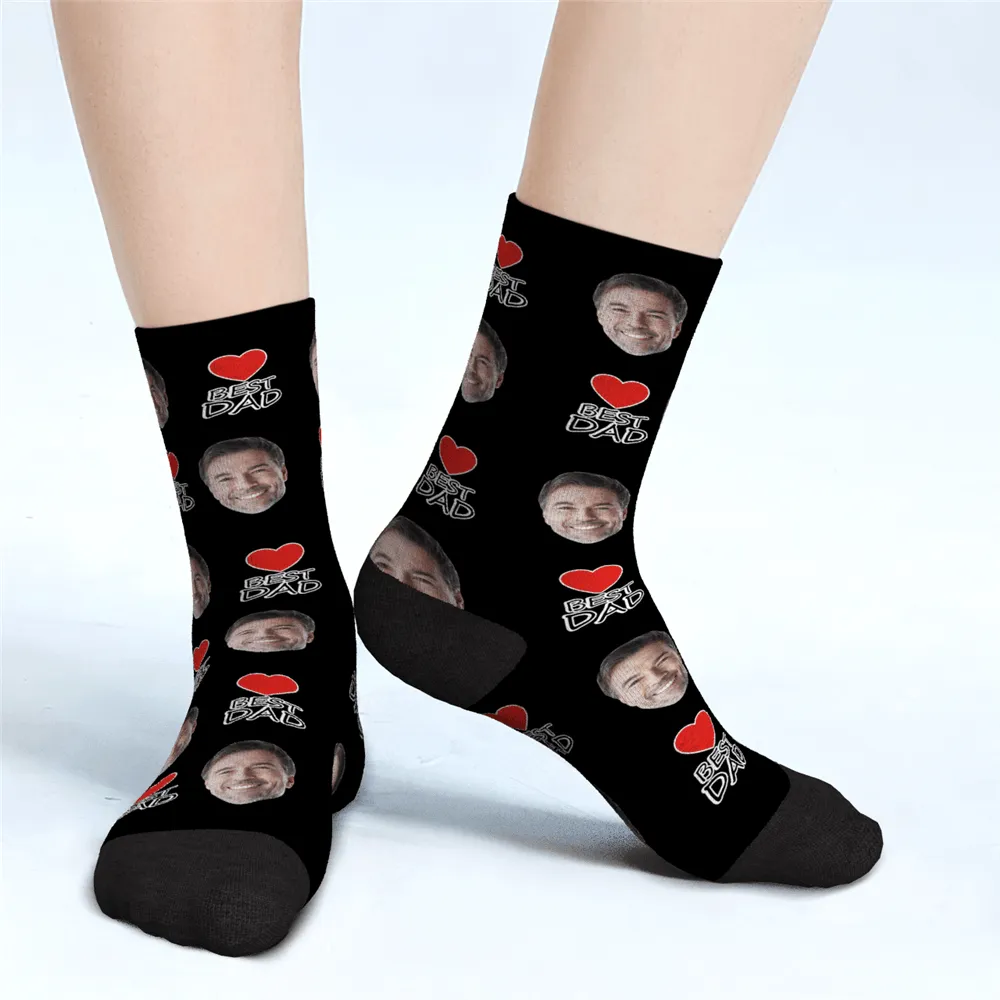 Fathers Day Gifts Custom Socks Gift For Father Fathers Day Sock