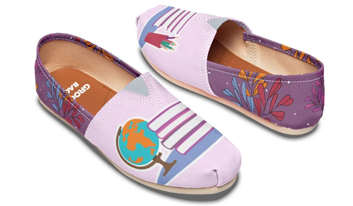 Floral Knowledge Casual Shoes