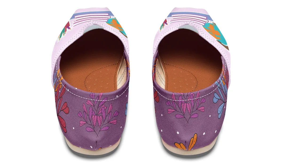 Floral Knowledge Casual Shoes