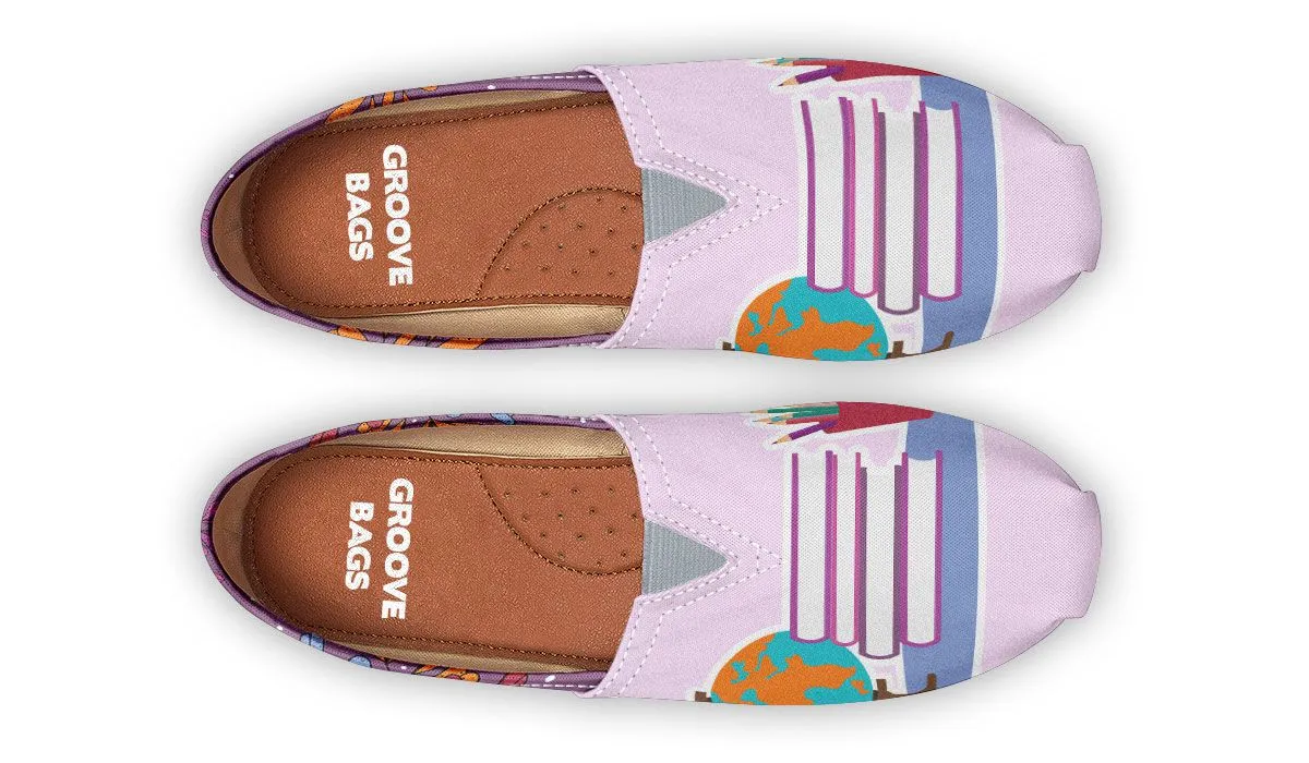 Floral Knowledge Casual Shoes