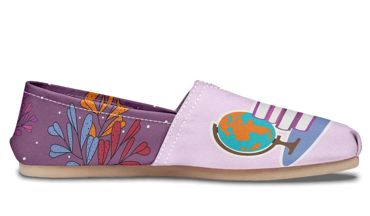 Floral Knowledge Casual Shoes