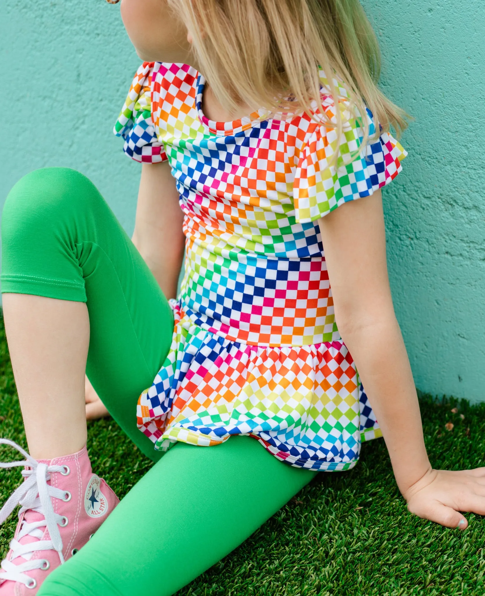 Green Apple Skater Capri
