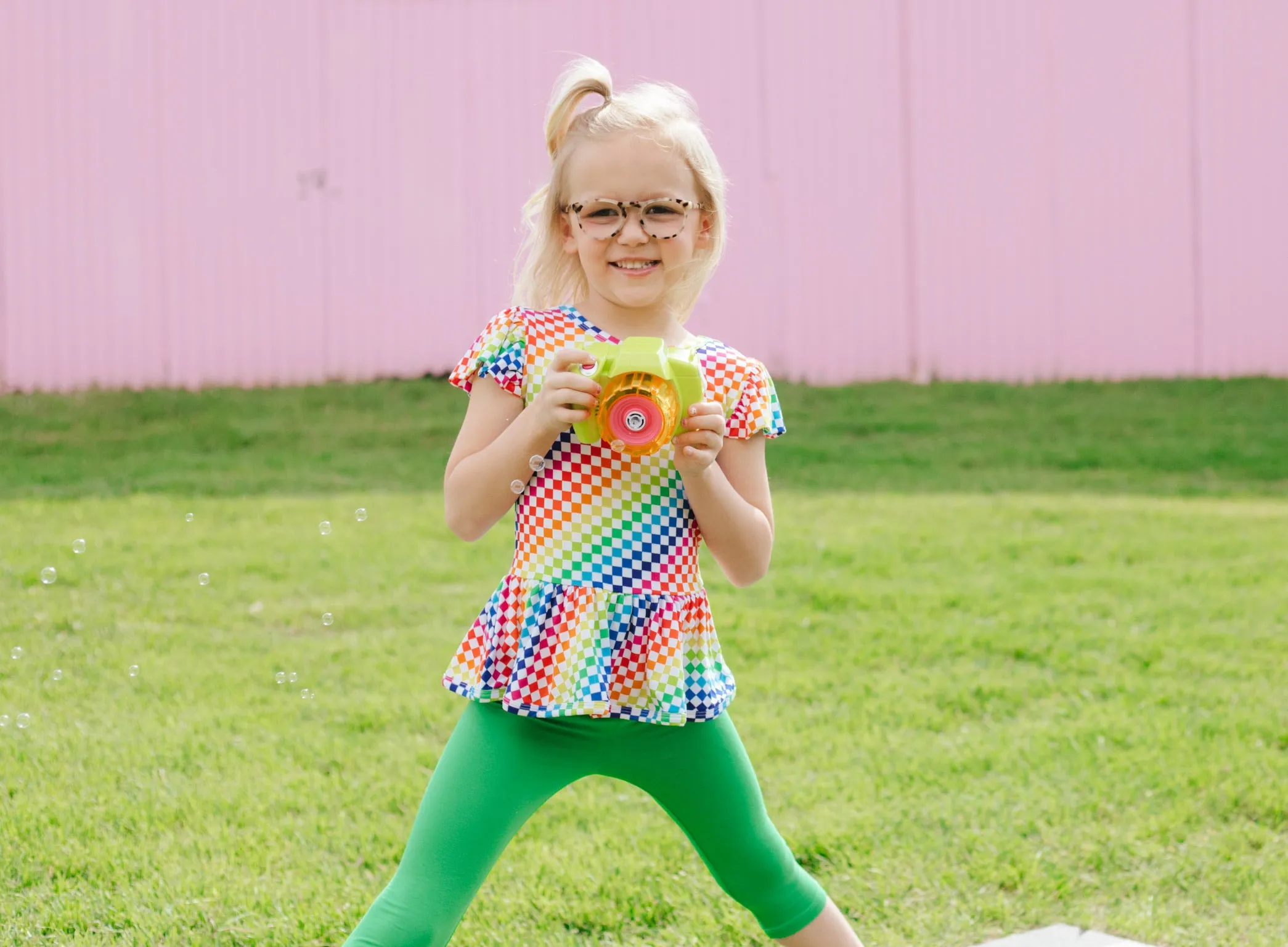 Green Apple Skater Capri