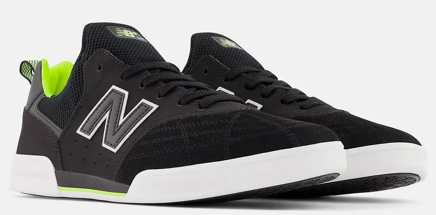 New Balance - Numeric 288 Sport Shoes | Black White Lime