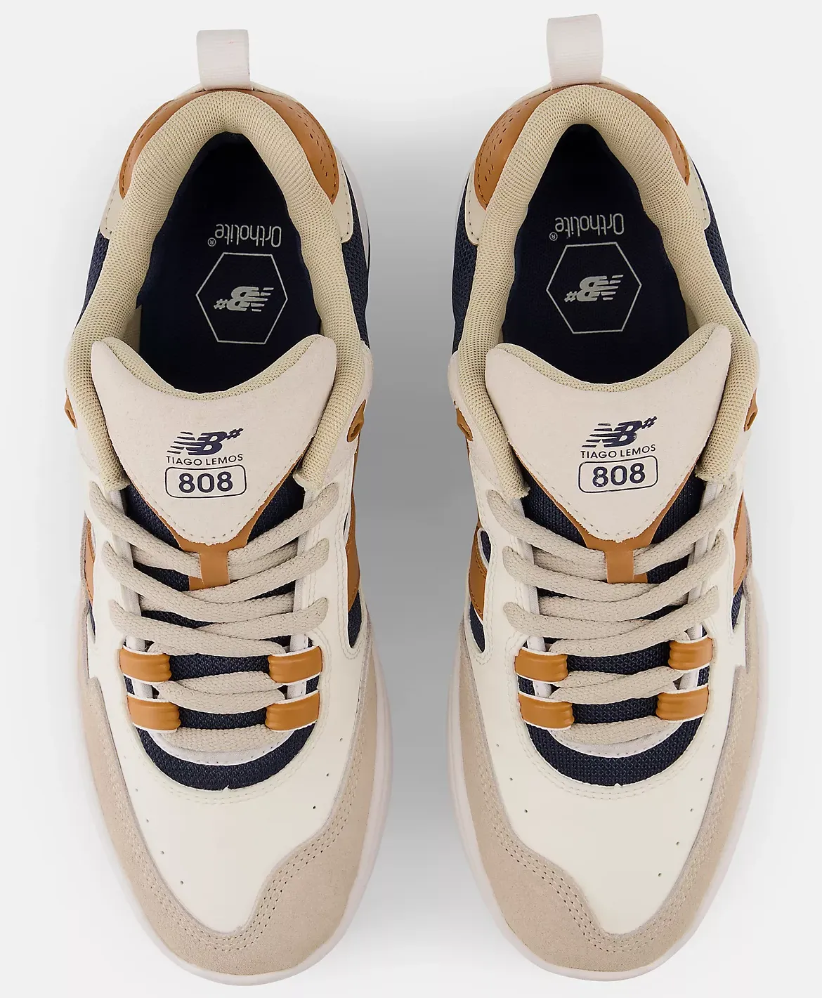 New Balance - Numeric Tiago Lemos 808 Shoes | Sea Salt Tan