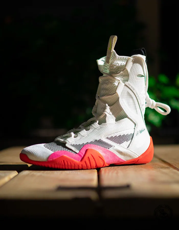 Nike Hyper KO 2 SE Boxing Shoe - White/Bright Crimson