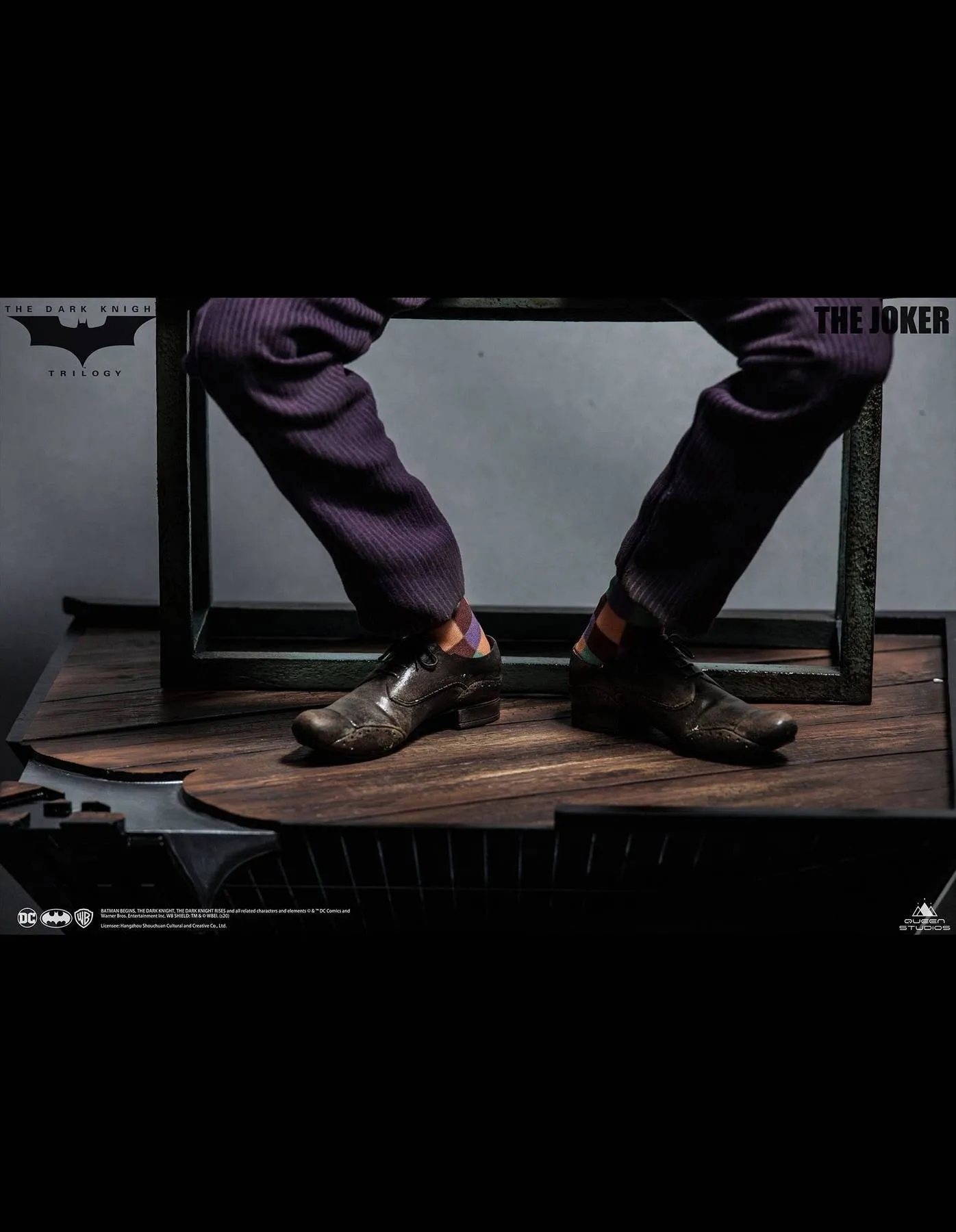 QUEEN STUDIOS - Dc Comics - The Dark Knight Statue 1:3 Heath Ledger Joker Special Edition