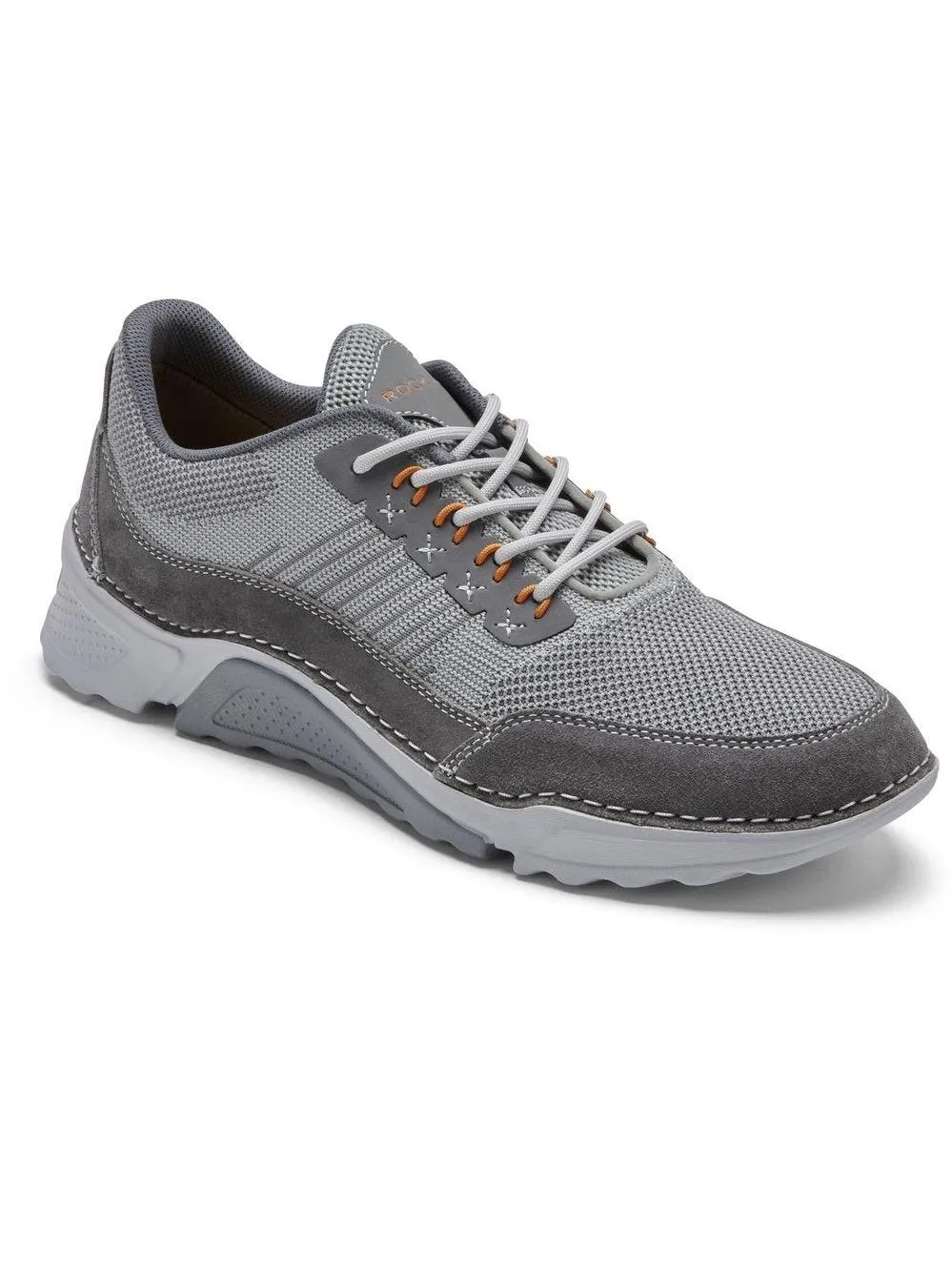 Rockport Men's Rocsports Sneaker Grey Mesh Suede CI3199