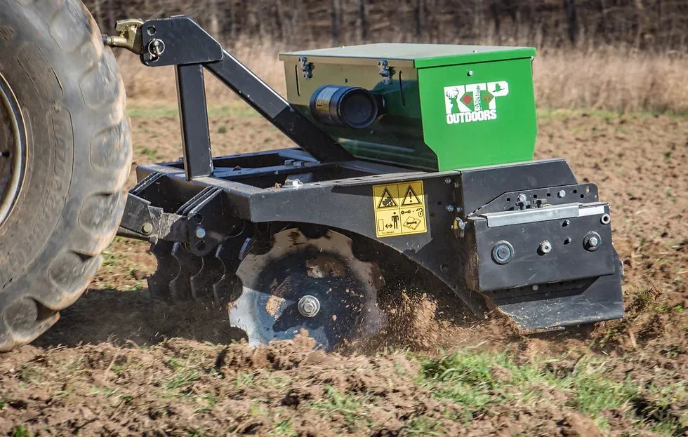 RTP Ground Breaker 3, 6 & 9 | Seeding Speed Up to 7.5mph | Width 3 ft. 6 ft. & 9 ft. | 30-60HP For Tractor