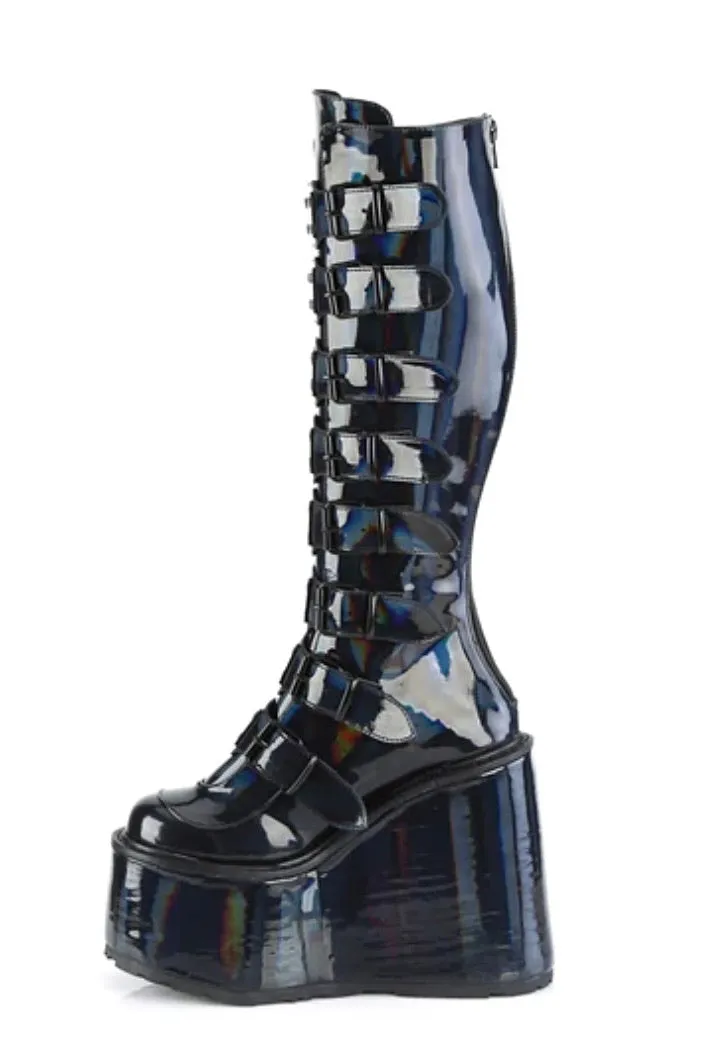 Sand Warrior Cyber Goth 3.0 Platform Boots