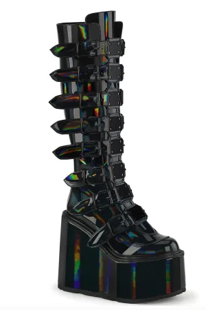 Sand Warrior Cyber Goth 3.0 Platform Boots
