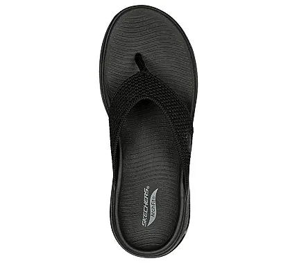 SKECHERS GO WALK ARCH FIT SANDAL - LUMINOUS - 140269 - BBK