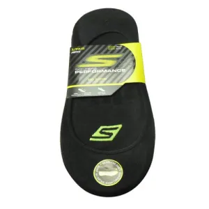 .Skechers Mens 3 Pack Mesh No Show Liner Socks (Fits US 8-12 Shoes) - (101589-001) - F
