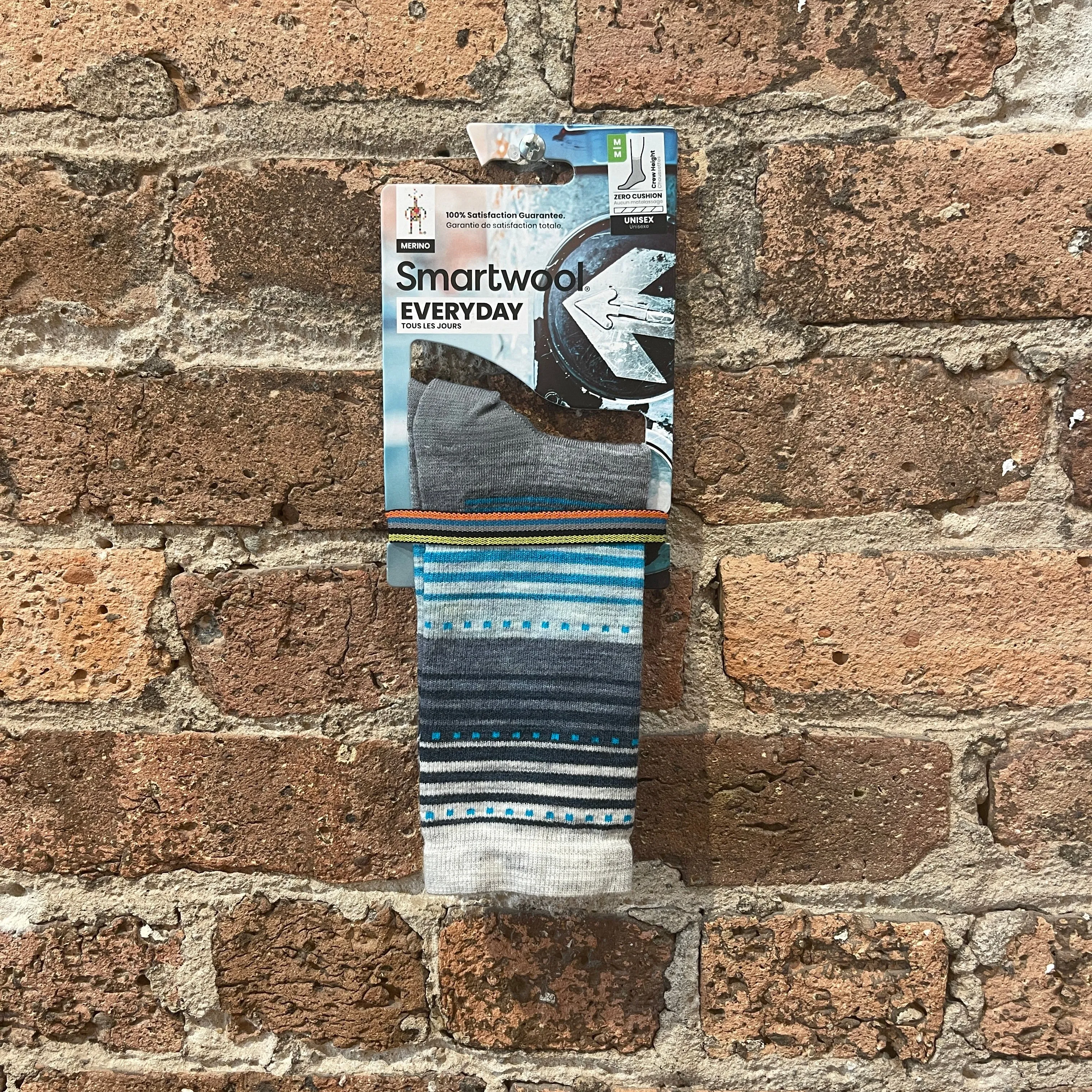 Smartwool Everyday Stitch Stripe Crew Socks