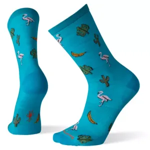 SmartWool Men's Ultra Light Fantastic Flamingos Crew Socks