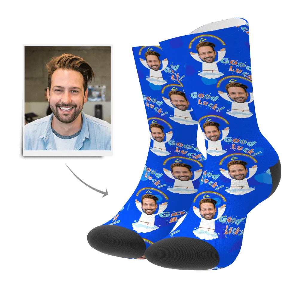 Thank You Gift Custom Socks Gift For Doctor - Angel