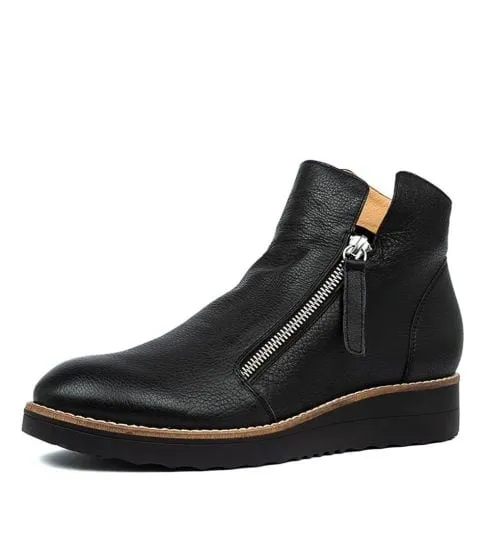 TOP END OHMY BLACK LEATHER
