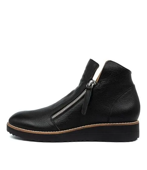 TOP END OHMY BLACK LEATHER