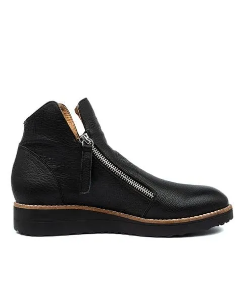 TOP END OHMY BLACK LEATHER