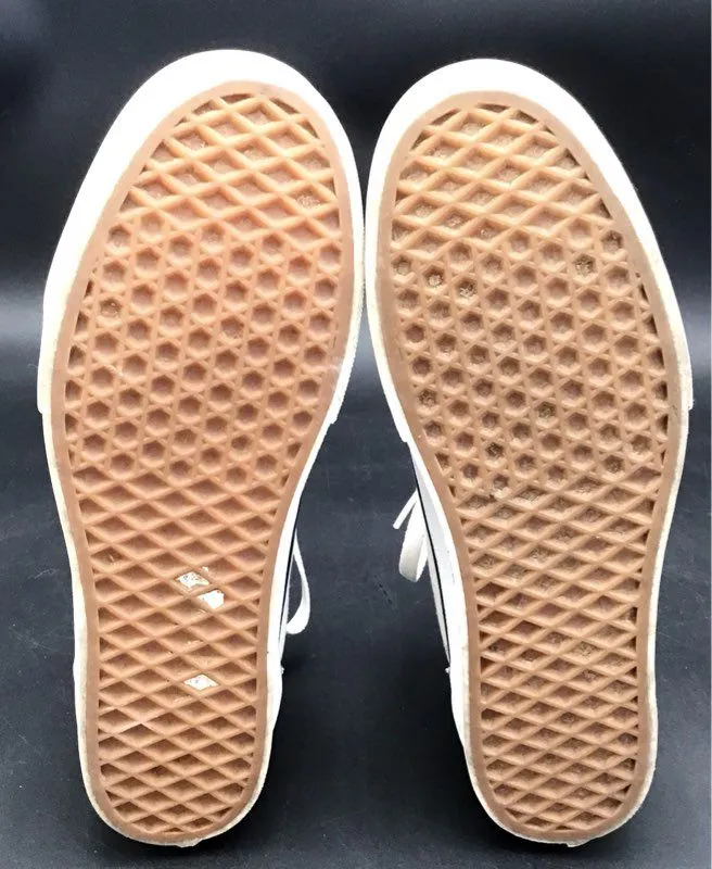 Vans Women's Cream Floral Athletic Shoes - Size 9.5