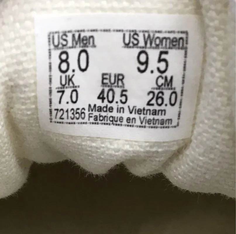 Vans Women's Cream Floral Athletic Shoes - Size 9.5