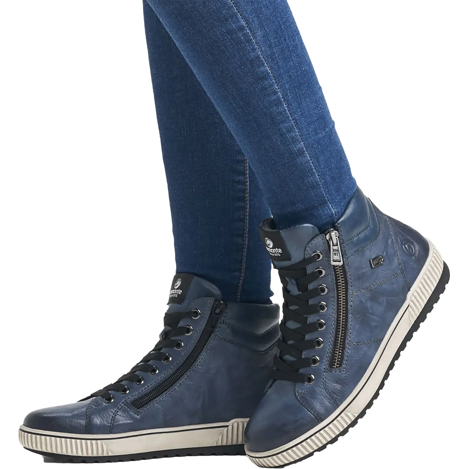 Women's Remonte D0772-14 Maditta 00 Baltik/Riyal Leather