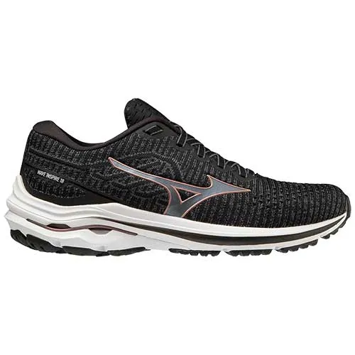 Women's Wave Inspire 18 Waveknit Running Shoe - Ebony - Regular (B)